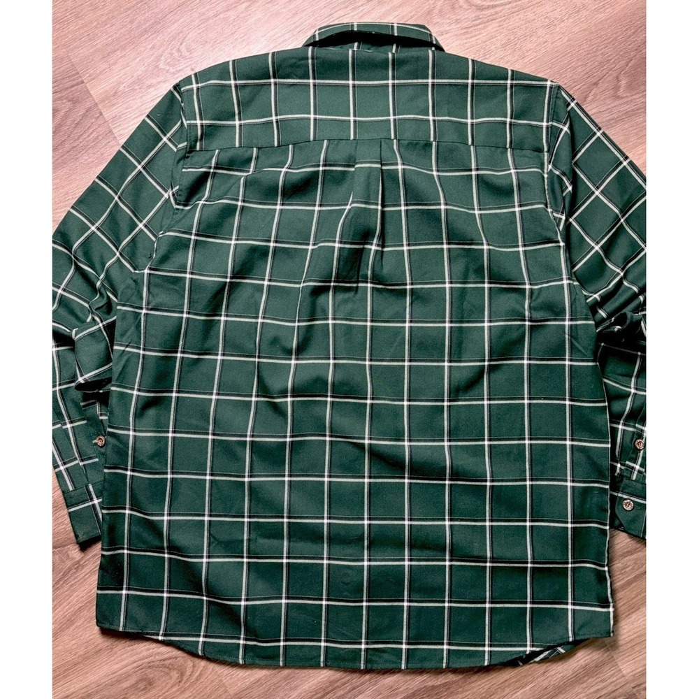 DIXXON FLANNEL COMPANY- THE RIM - Men's 2X Long Sleeve Plaid Green NWT Button Up - Picture 8 of 8